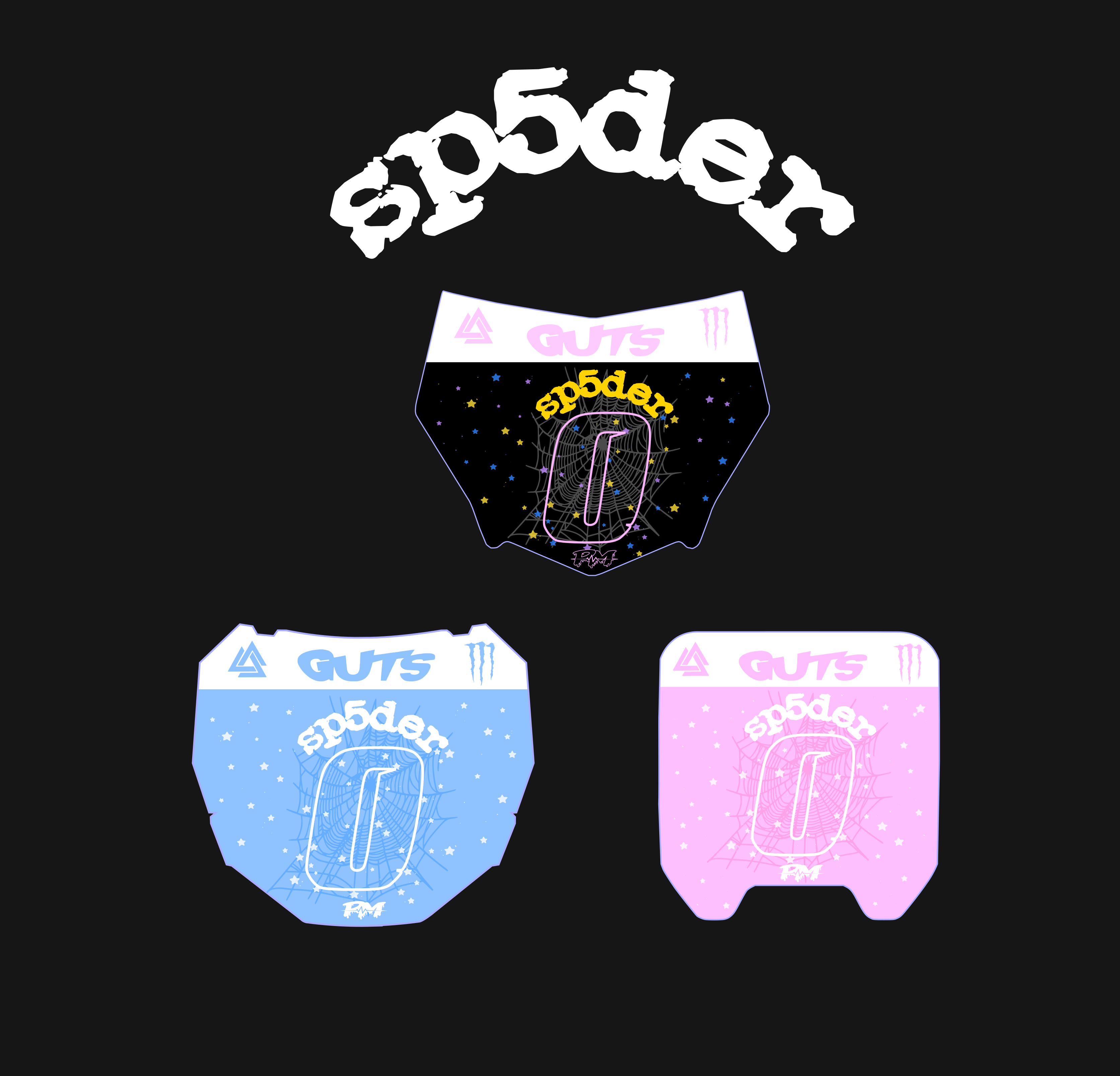 Spider Plate Decal