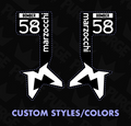 Custom Bomber 58 Decals