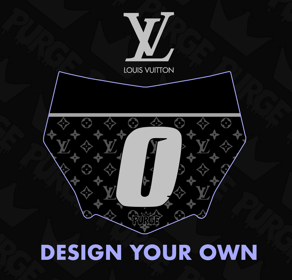 Louis Vuitton Plate Decal