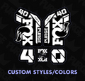 Custom Fox 40 Decals